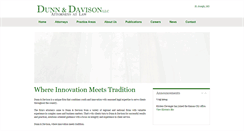 Desktop Screenshot of dunndavison.com